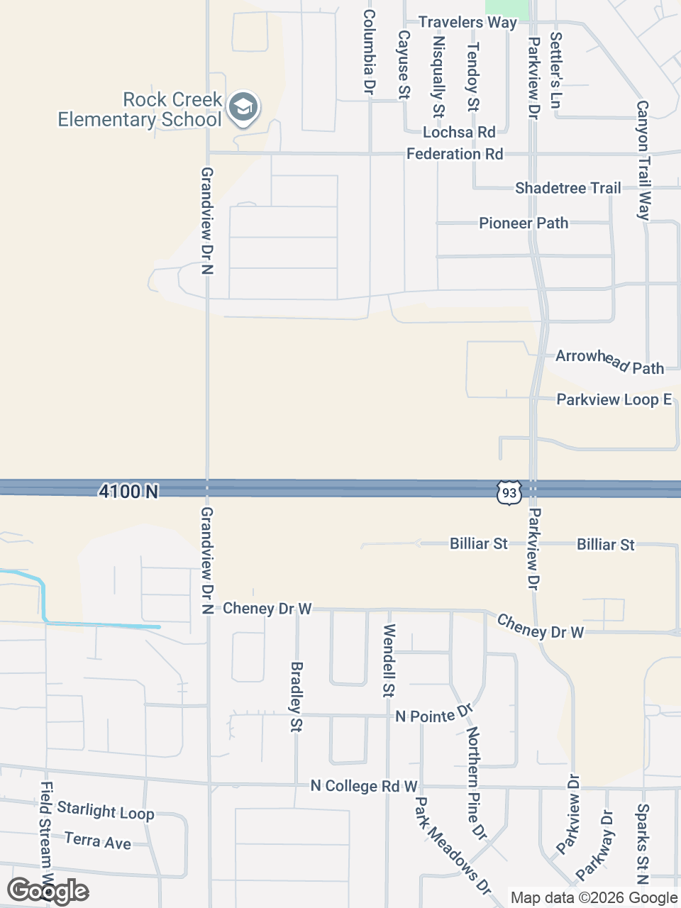 Map showing location of St. Luke’s Cancer Institute: Twin Falls